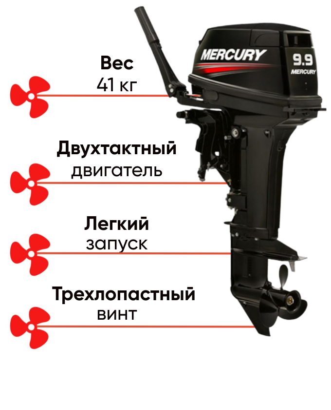 Mercury 9.9 MH 247CC 